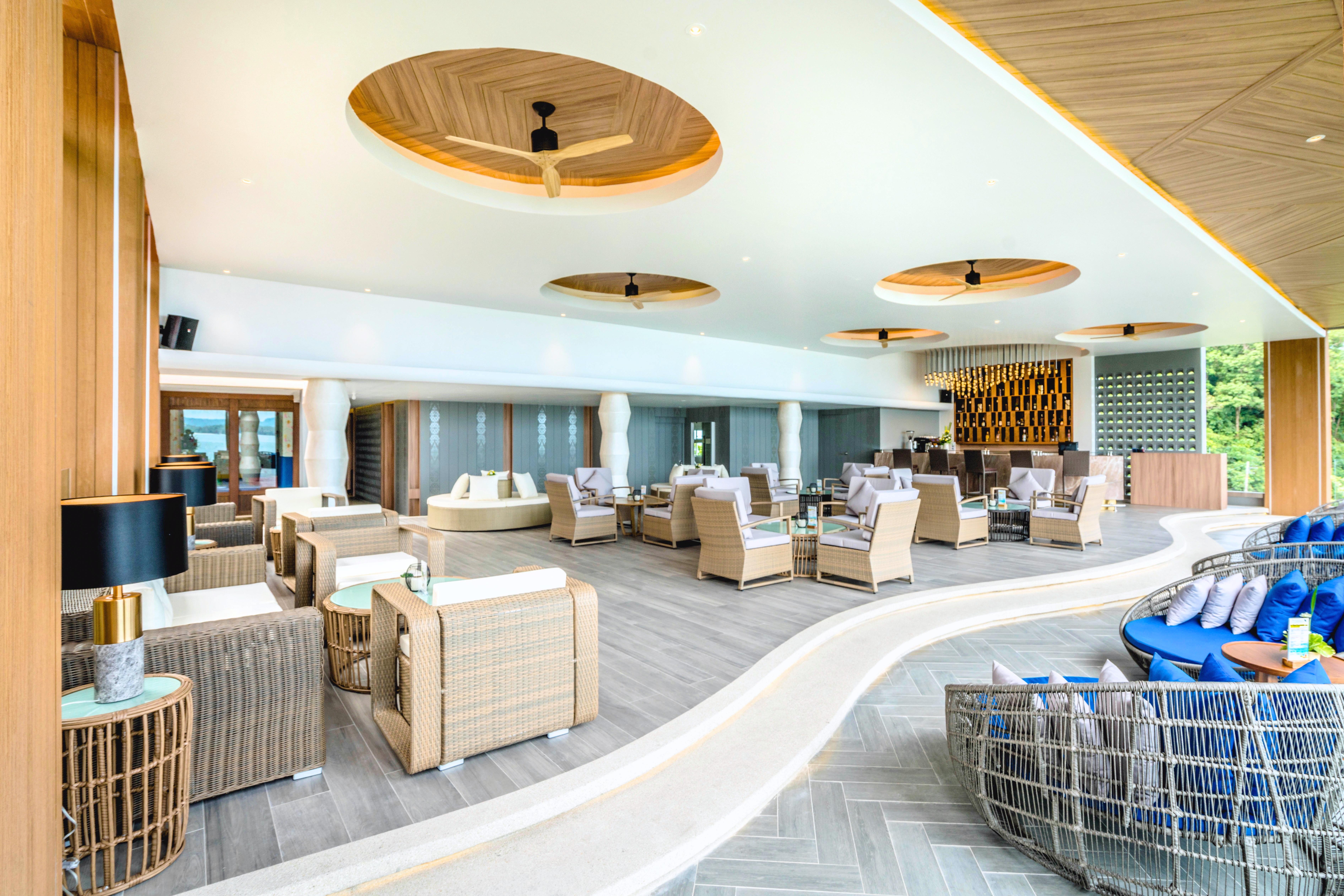 Namaka Resort Kamala Kültér fotó The interior of the lounge