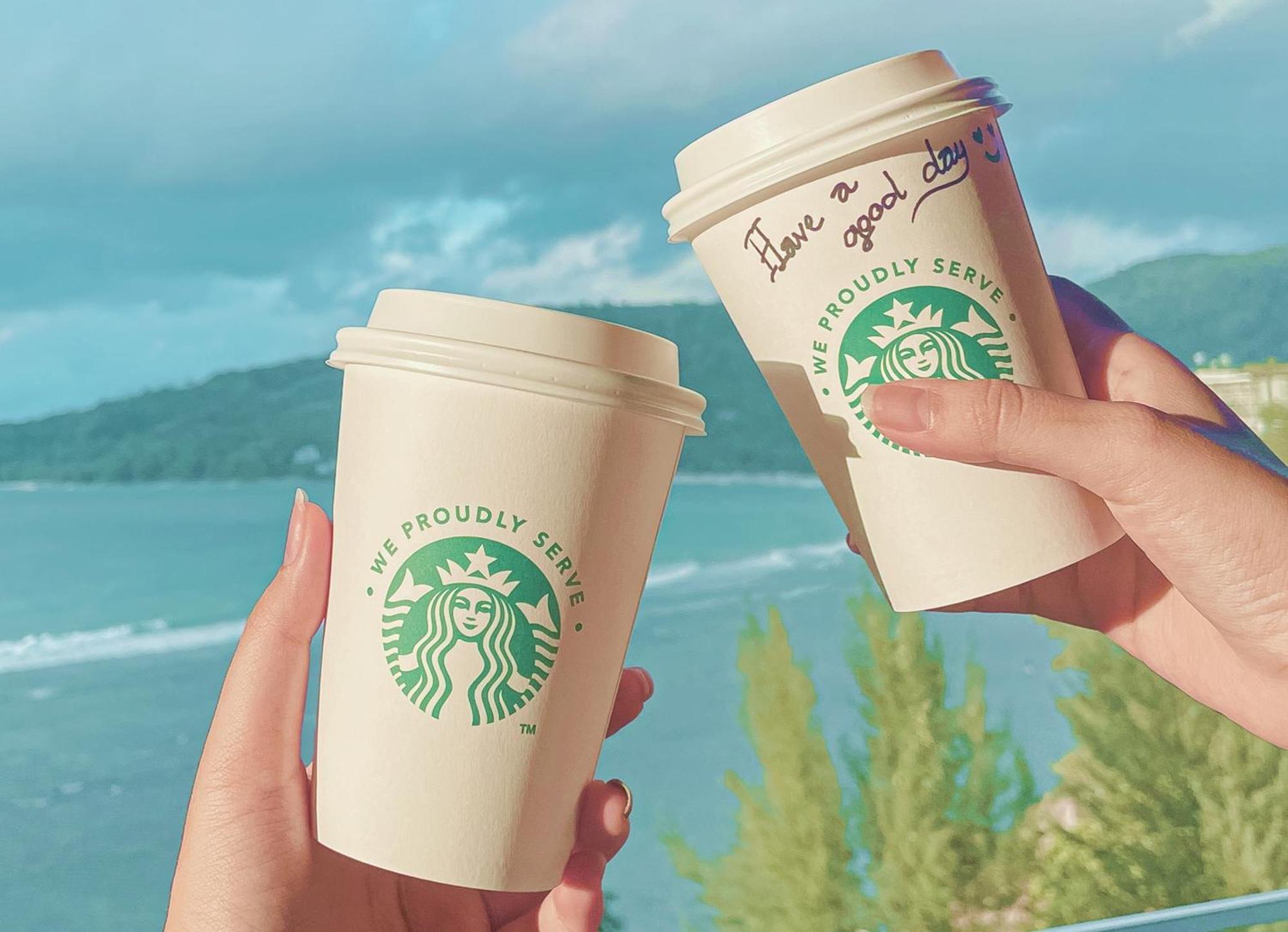 Namaka Resort Kamala Kültér fotó Starbucks coffee