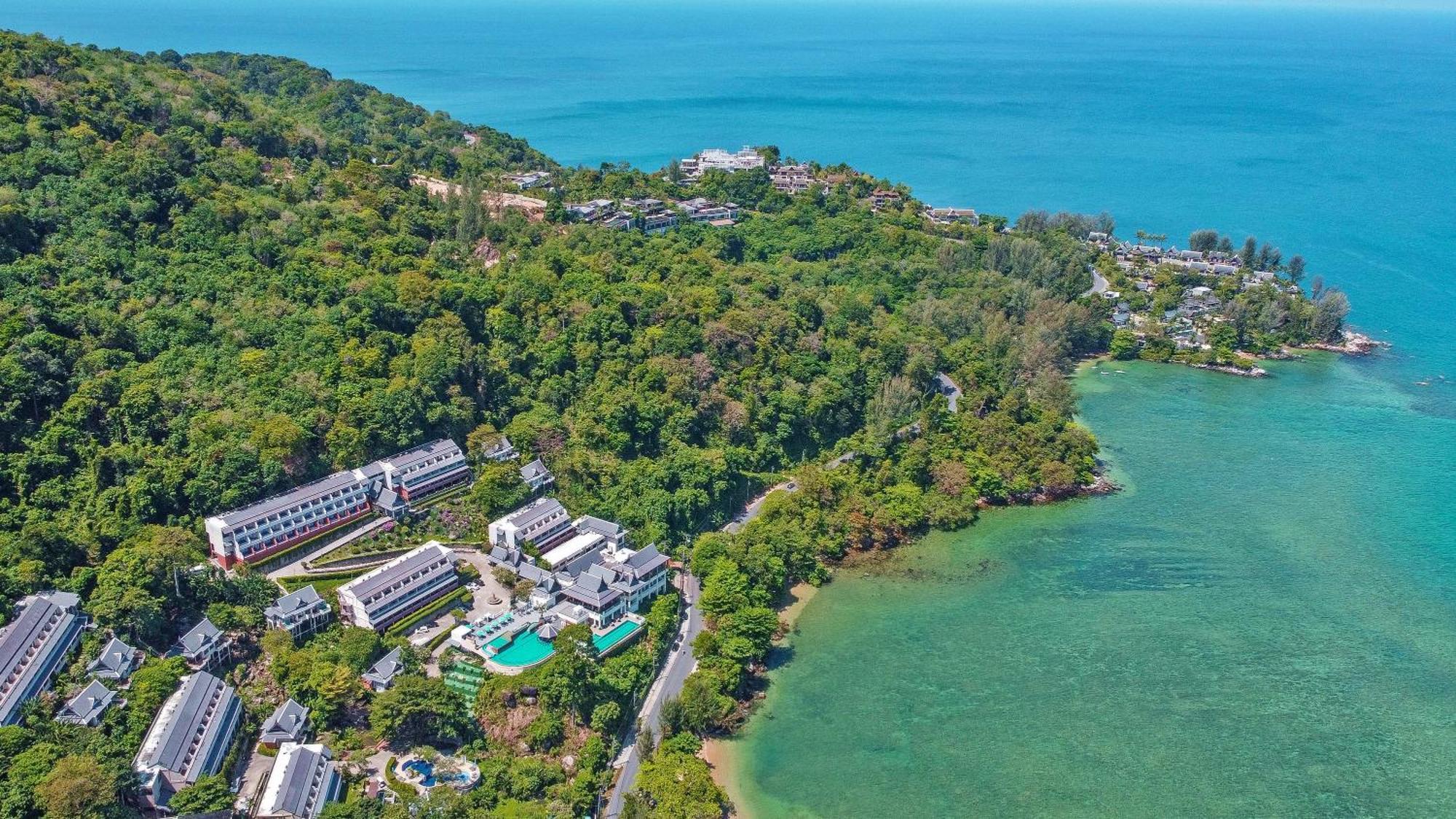 Namaka Resort Kamala Kültér fotó Aerial view of the resort